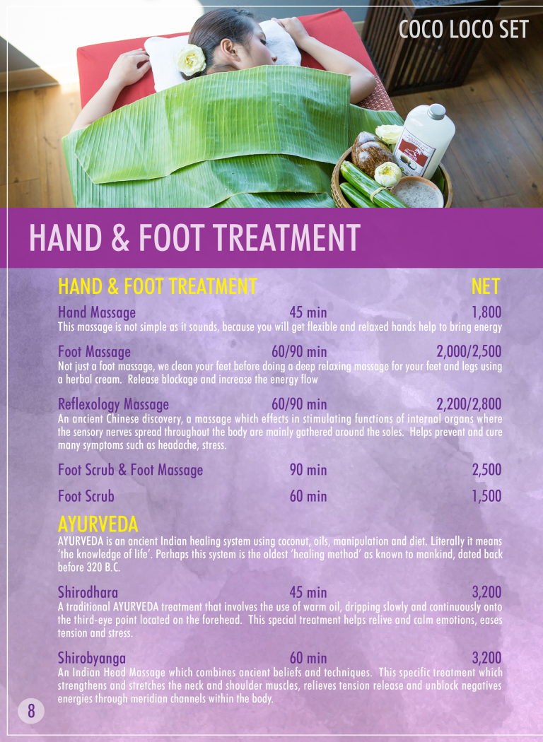 HAND & FOOT TREATMENT