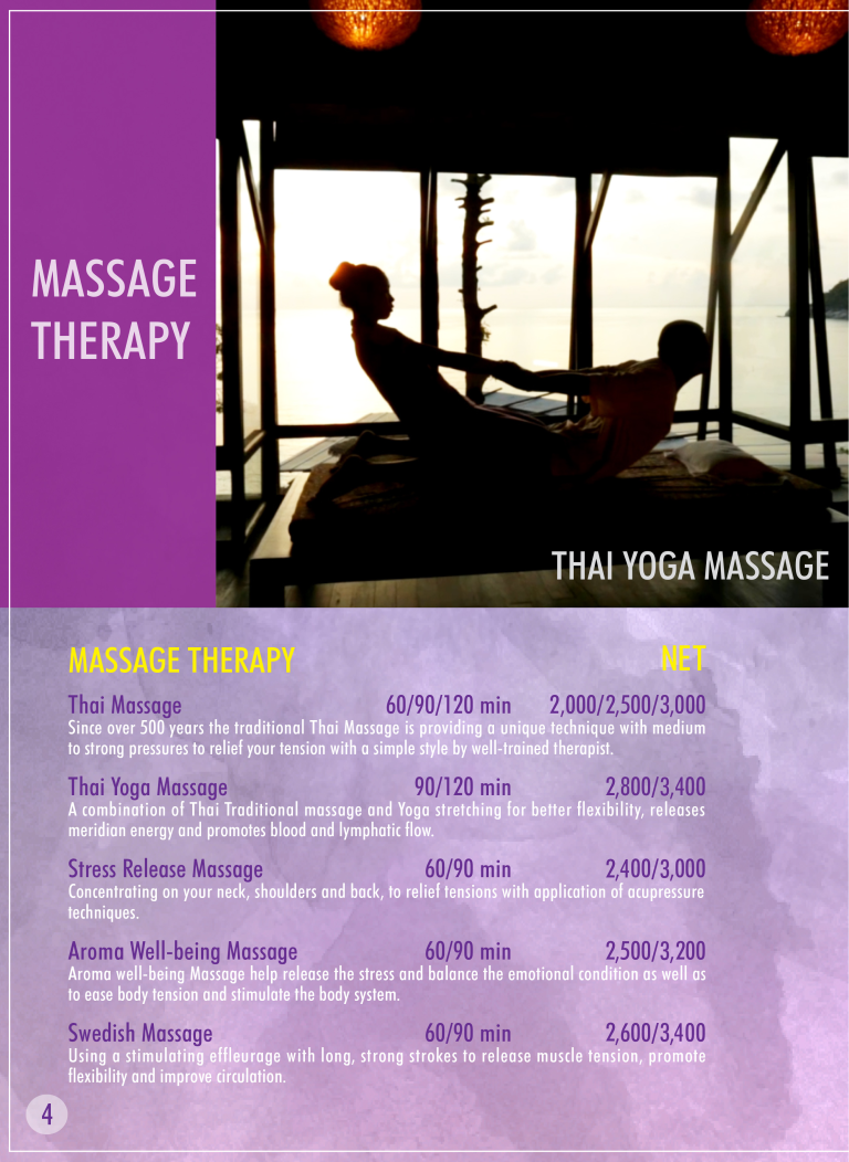 MASSAGE THERAPY