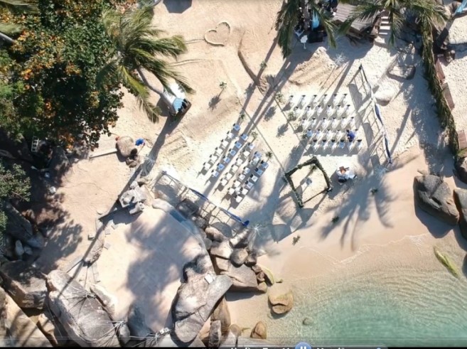 Phangan Beach Wedding on the Beach Package