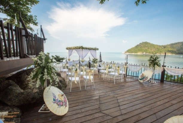thai wedding package phagan