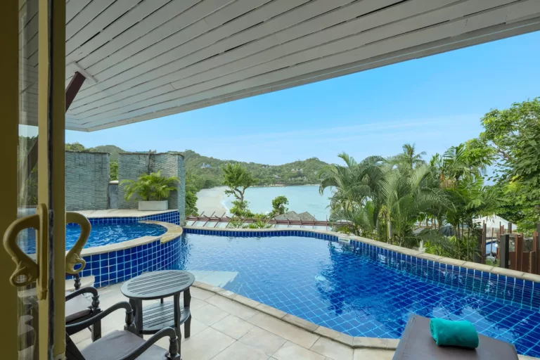 beachfront villa koh phangan Island