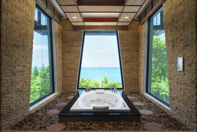 koh phangan resort balcony sea view