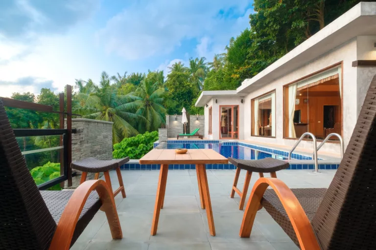 phangan Island panoramic ocean view