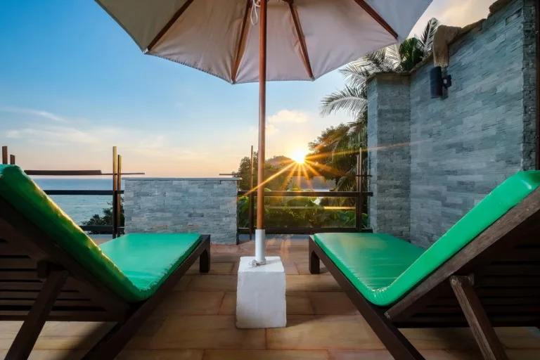 romantic pool villa phangan Island
