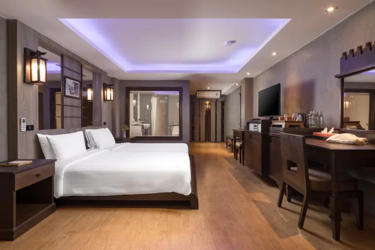 triple room hotel sea view phangan Island